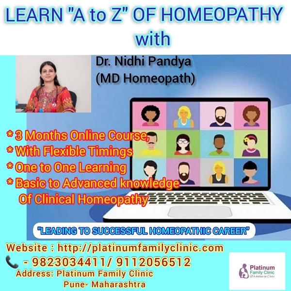 Online Homeopathy Course